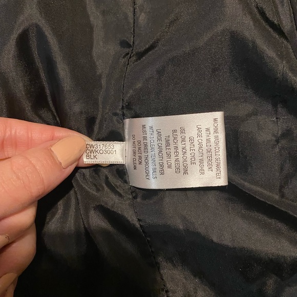 Calvin Klein black puffer down jacket size large - Picture 11 of 11